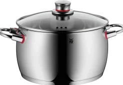 Zestaw garnków WMF Quality One i patelnia stalowa WMF Profi Plus 28 cm