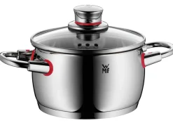Zestaw garnków WMF Quality One i patelnia stalowa WMF Profi Plus 28 cm