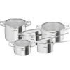 Zestaw garnków z pokrywkami i patelni TEFAL Nordica - 13 elementów