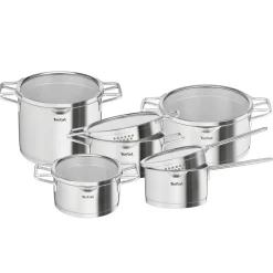 Zestaw garnków z pokrywkami i patelni TEFAL Nordica - 13 elementów