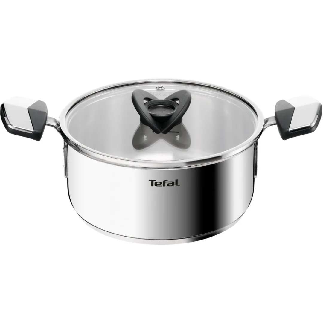 Zestaw garnków z pokrywkami i patelni TEFAL Emotion+ 8 elementów