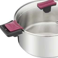 Zestaw garnków z pokrywkami TEFAL COOK&CLIP - 10 elementów