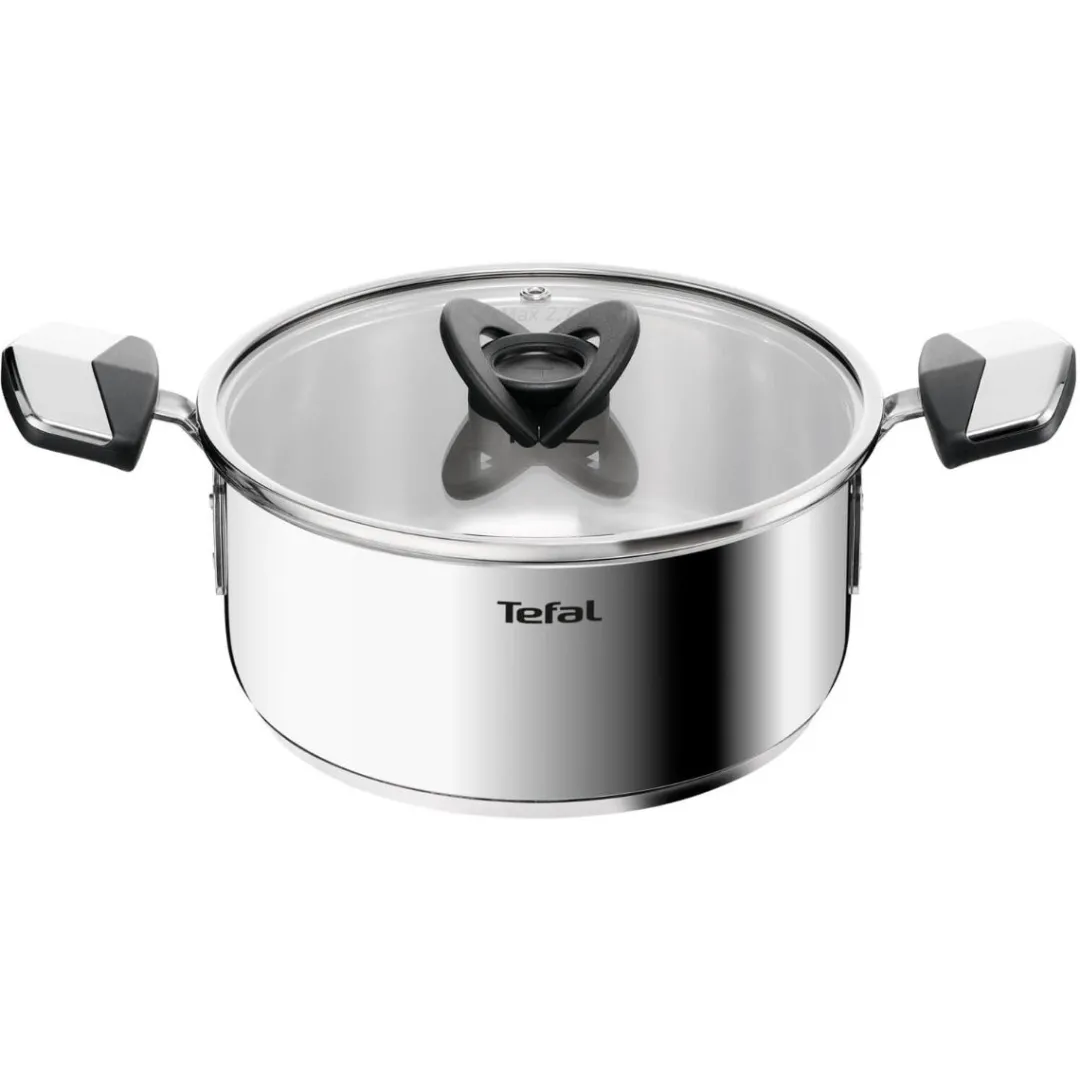 Zestaw garnków z pokrywkami TEFAL Emotion+ 18/20/24 cm