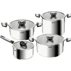 Zestaw garnków z pokrywkami TEFAL Emotion+ 18/20/22/24 cm
