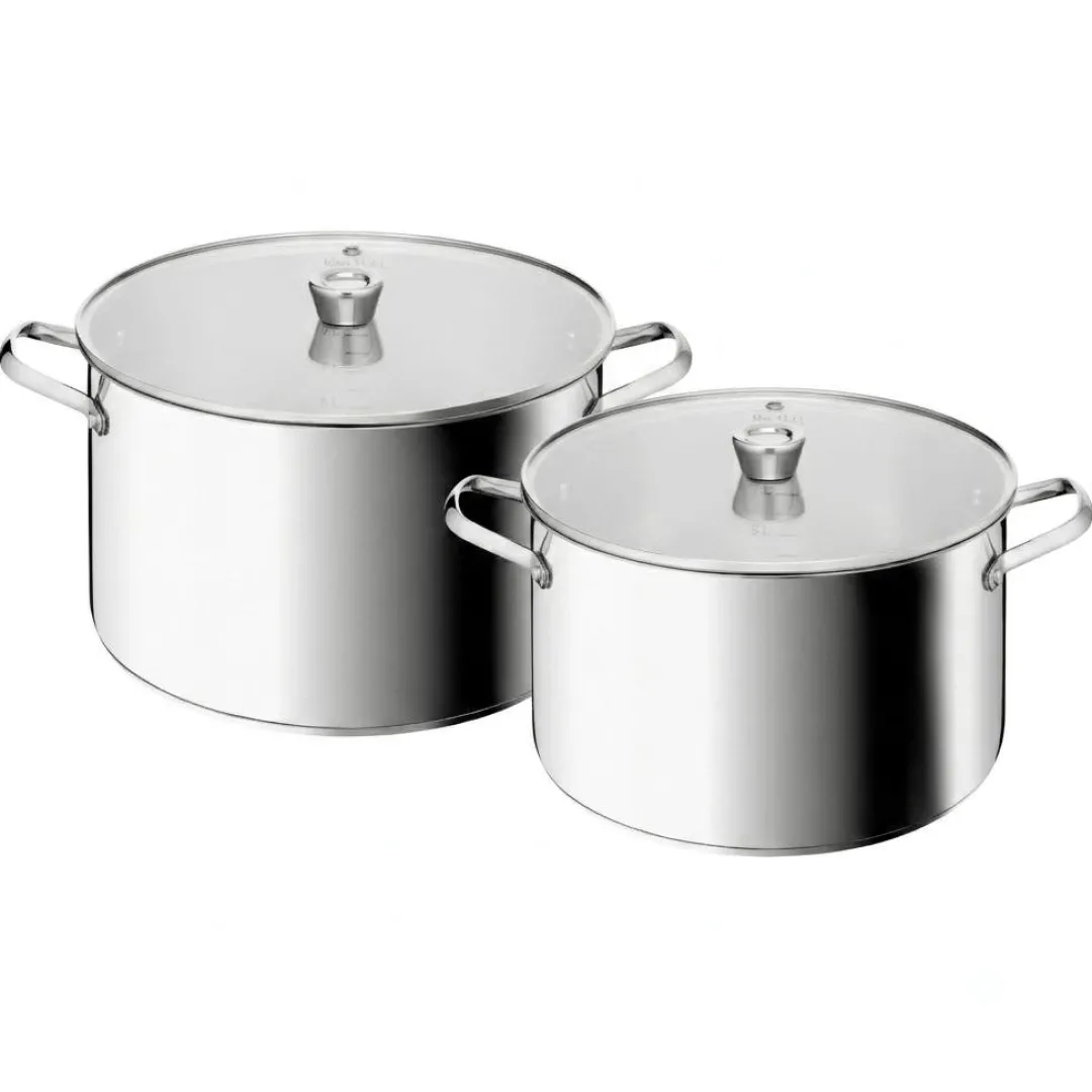 Zestaw garnków z pokrywkami TEFAL Emotion+ 30/32 cm