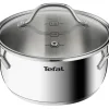 Zestaw garnków z pokrywkami TEFAL INTUITION - 10 elementów