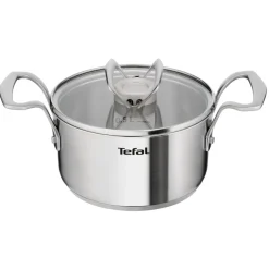 Zestaw garnków z pokrywką i patelnie TEFAL Extreme 8 elementów