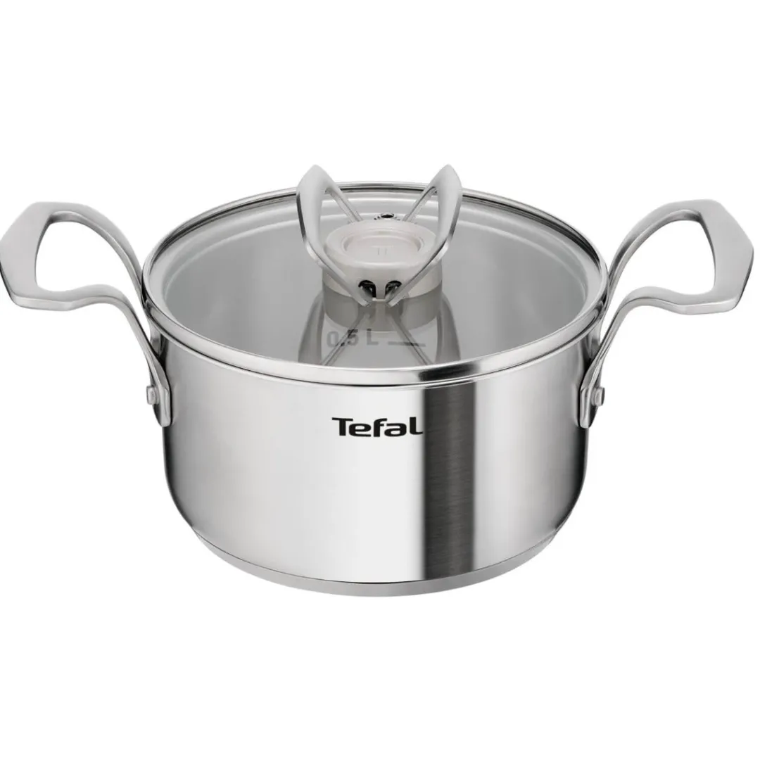 Zestaw garnków z pokrywką i patelnie TEFAL Extreme 8 elementów