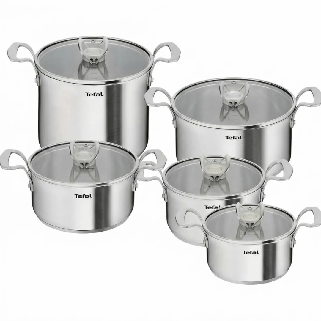 Zestaw garnków z pokrywką TEFAL Extreme 16/18/20/22/24 cm