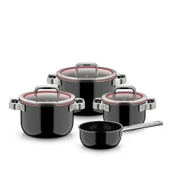 Zestaw garnków z pokrywką WMF Fusiontec Function Pro 7 el.