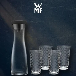 Zestaw karafka 1l i 4 szklanki WMF Basic
