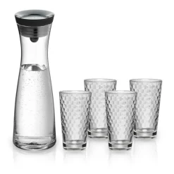 Zestaw karafka 1l i 4 szklanki WMF Basic