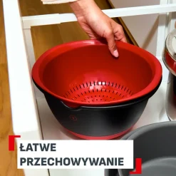 Zestaw miska + cedzak Tefal Ingenio+ wyprofilowany dzióbek