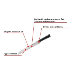 Zestaw noży TEFAL Ice Force 6 elementów