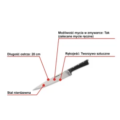 Zestaw noży TEFAL Ice Force 6 elementów