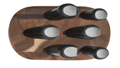 Zestaw 6 noży TEFAL JAMIE OLIVER + drewniany blok
