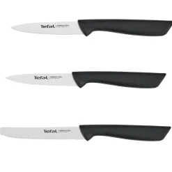 Zestaw noży ze stali nierdzewnej TEFAL COLORFOOD - 3 elementy