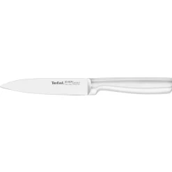 Zestaw 5 noży ze stali nierdzewnej oraz nożyczki TEFAL EverSharp Pro + blok z wbudowaną ostrzałką
