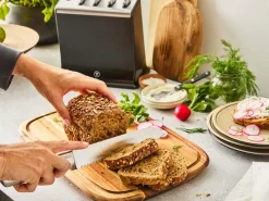 Zestaw 5 noży ze stali nierdzewnej oraz nożyczki TEFAL EverSharp Pro + blok z wbudowaną ostrzałką