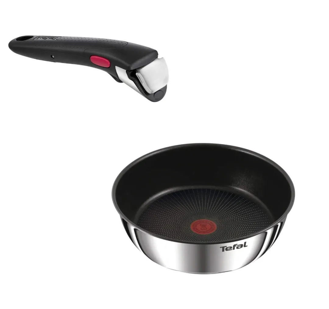 Zestaw patelnia głęboka Tefal Ingenio Emotion 24cm + Rączka uniwersalna Ingenio