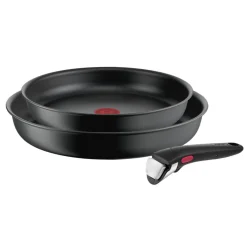 Zestaw patelni 24/28cm Tefal Ingenio Ultimate + szklane pokrywki 24/28cm