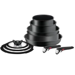 Zestaw patelni i garnków Tefal Ingenio Ultimate 10 elementów + Uniwersalna rączka Ingenio