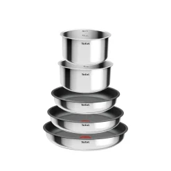 Zestaw patelni i garnków Tefal Ingenio Cook Eat - 8 elementów