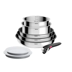 Zestaw patelni i garnków Tefal Ingenio Cook Eat - 8 elementów