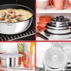 Zestaw patelni i garnków TEFAL INGENIO EMOTION - 11 elementów