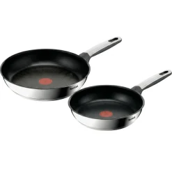 Zestaw patelni stalowa TEFAL Emotion+ 24/28cm