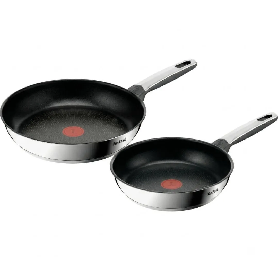 Zestaw patelni stalowa TEFAL Emotion+ 24/28cm
