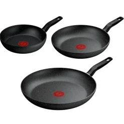 Zestaw patelni Tefal Dark Essential 20/24/28 cm