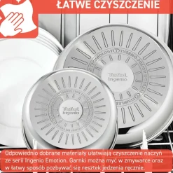 Zestaw patelni TEFAL INGENIO EMOTION+ 22/24/28 cm - 4 elementy