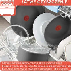 Zestaw patelni TEFAL INGENIO RENEW - 3 elementy
