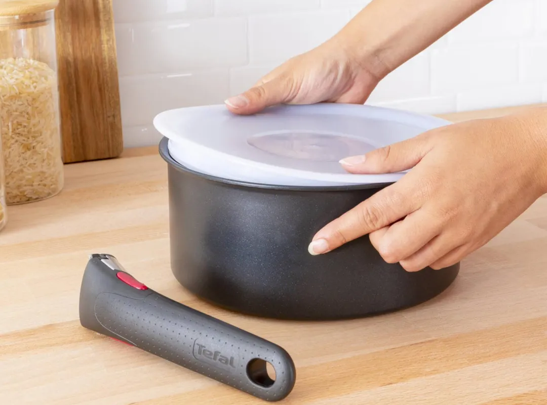 Zestaw plastikowych pokrywek TEFAL INGENIO 16/18/20 cm