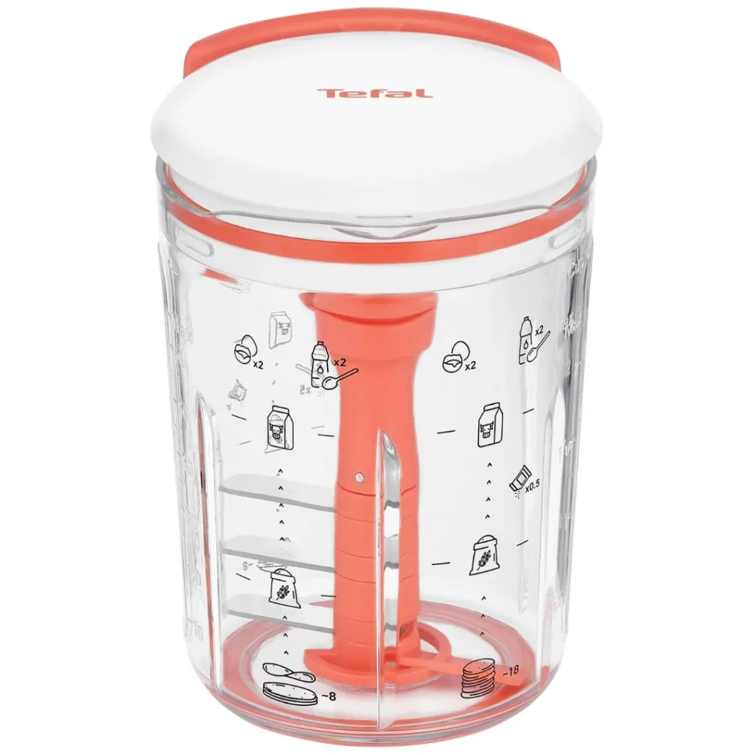 Zestaw rozdrabniacz chopper oraz mikser ręczny TEFAL 500/900ml