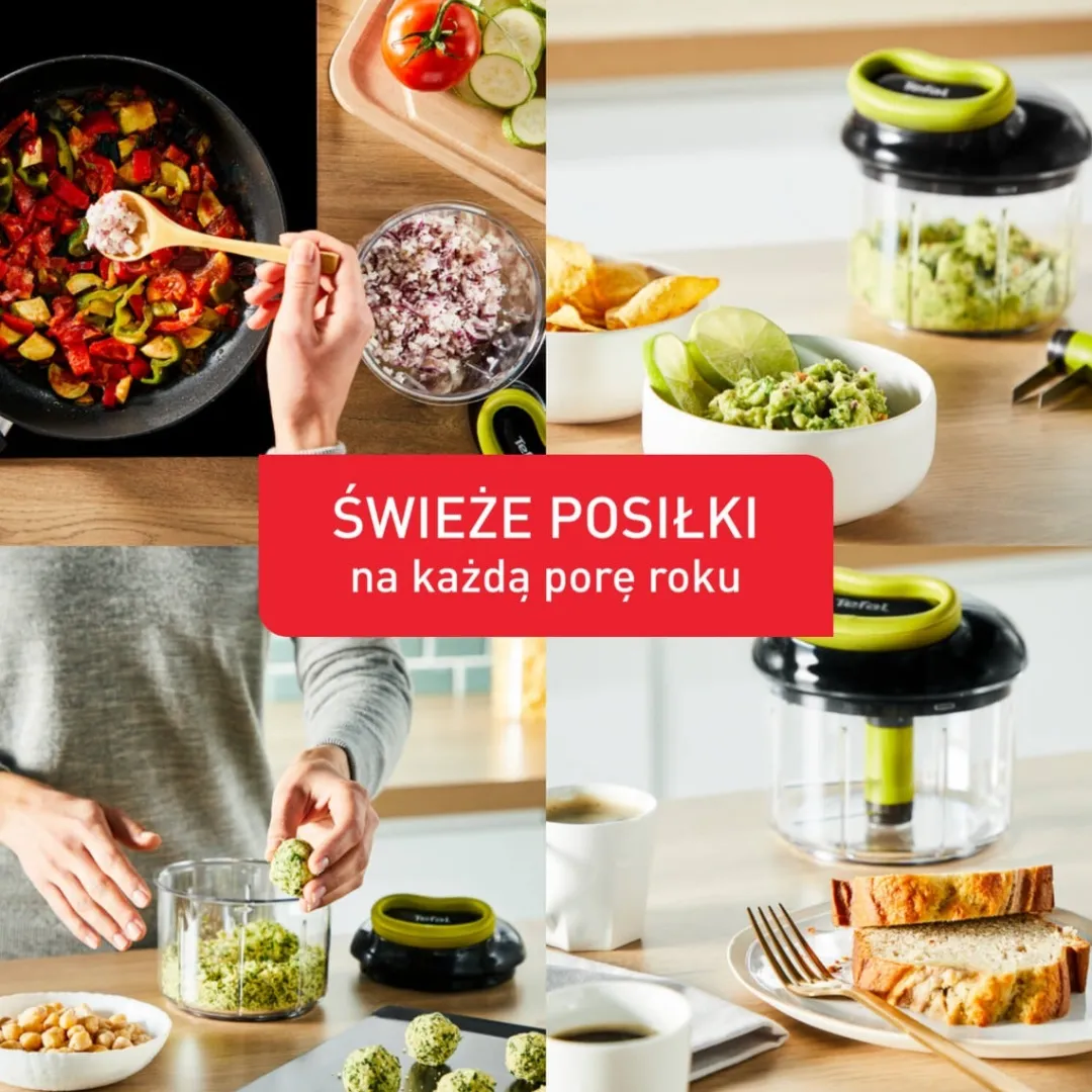 Zestaw rozdrabniaczy chopper TEFAL 500/900ml