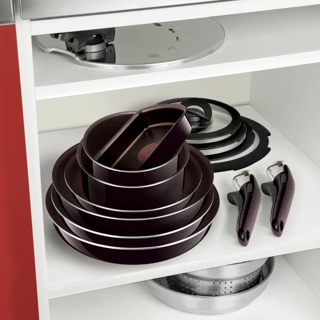 Zestaw szklanych pokrywek do odcedzania TEFAL INGENIO 16/18/20cm