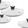 Zestaw szklanych pokrywek TEFAL 24/26/28/30 cm