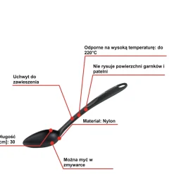 Zestaw szpatułek TEFAL Bienvenue 6 elementów