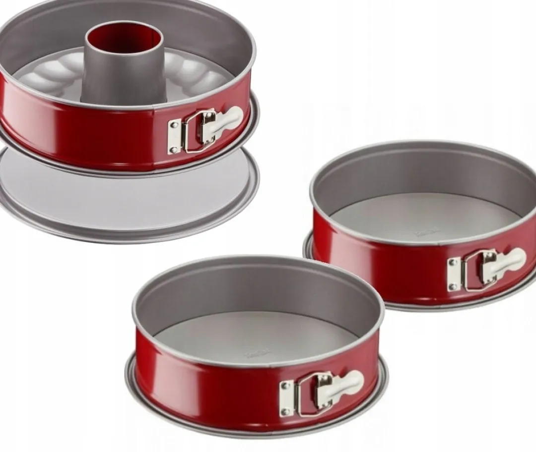 Zestaw tortownic do pieczenia TEFAL Delibake 3 elementy