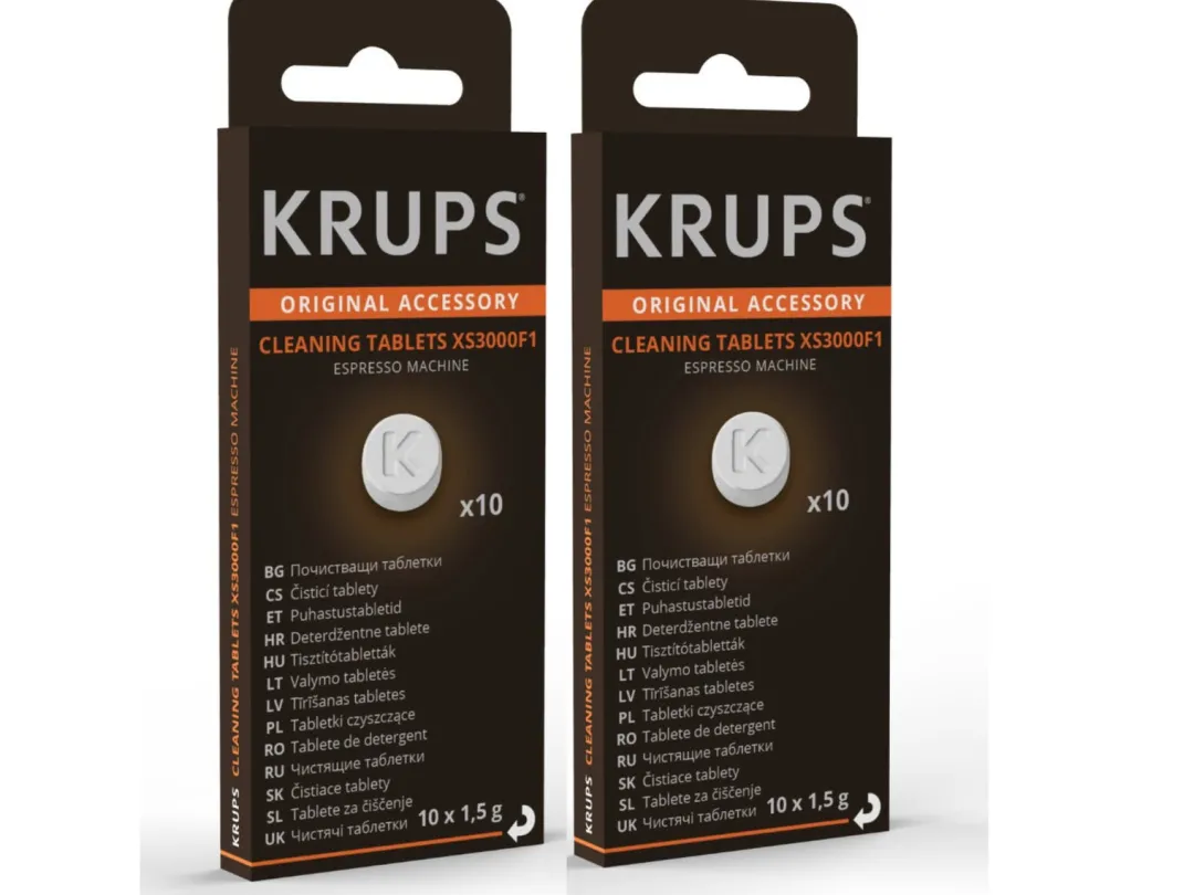 Zestaw 2x tabletki czyszczące KRUPS XS3000
